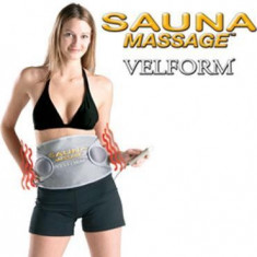 Centura Velform Sauna Masaj 2in1 efect sauna si masaj slabire fitness foto