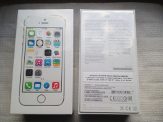 Cluj. Vand iPhone 5s gold 16gb nou in cutie sigilata, garantie Cosmote 24 luni foto