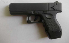 Pistol airsoft din metal,replica Glock 17 foto