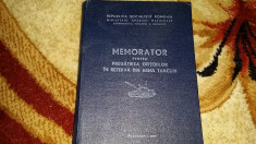 MEMORATOR PENTRU PREGATIREA OFITERILOR IN REZRVA DIN ARMA TANCURI foto