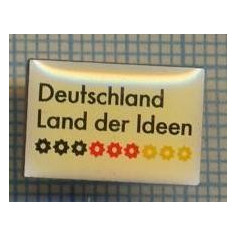 1254 INSIGNA INTERESANTA - DEUTSCHLAND LAND DER IDEEN -starea ce se vede.