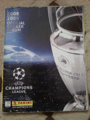 Album Panini Uefa Champions League 2008-2009 foto