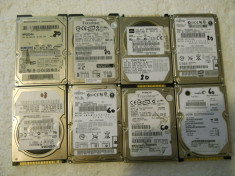 Lot 15 HDD Laptop IDE Defecte 1 Buc 100 GB, 5 Buc 80 GB, 3 Buc 60 GB, 3 Buc 60 GB, 4 Buc 40 GB, 2 Buc 20 gb foto