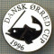 1270 INSIGNA PESCAR - DANSK ORRED CUP 1996 -NORVEGIA ? -PESCUIT -starea ce se vede.