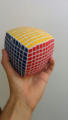 Cub 9x9x9 YJ - cub Rubik cu 9 straturi - bombat - Rar (de colectie) foto