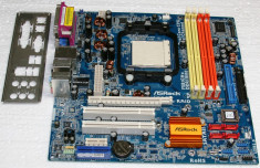 **OKAZIE !!**PLACA DE BAZA ASROCK ALiveNF6G-VSTA, socket AM2/AM2+, 4xDDR2, slot PCI-Ex, video onboard 256MB, tablita I/0... GARANTIE ! foto