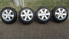 SET JANTE ALIAJ AUTEC R16 5X108 CU ANVELOPE M+S 215 55 R16 PT FORD FOCUS MONDEO CONNECT S MAX FUSION VOLVO C30 C70 S40 S60 V40 V50 V60 #i32 foto