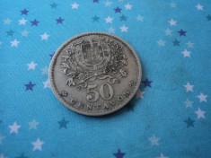 50 centavos 1956 Portugalia foto