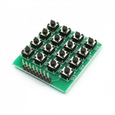 Tastatura 4 x 4 de tip matrice Arduino / PIC / AVR / ARM / STM32 foto