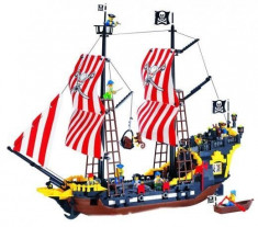 Jucarie tip lego Corabia Piratilor Black Pearl Corsair Series 308 870 Piese foto