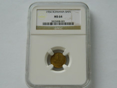 1 ban 1954, NGC, MS64 foto