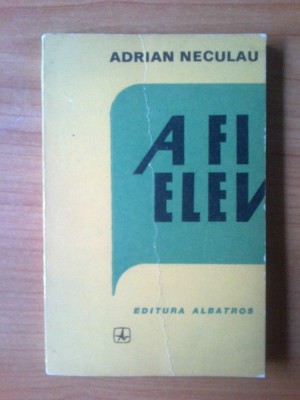 k1 Adrian Neculau - A fi elev foto