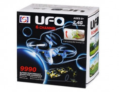 Drona de Jucarie cu Telecomanda R/C UFO 9990 foto