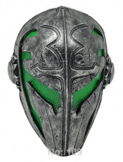 Masca fibra de sticla Green Templar protectie paintball airsoft Halloween +CADOU foto