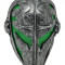 Masca fibra de sticla Green Templar protectie paintball airsoft Halloween +CADOU