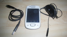 VAND TELEFON MOBIL SAMSUNG GALAXY MINI S5570 FOLOSIT (functionabil) foto