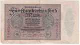 (3) BANCNOTA GERMANIA - 500.000 MARK 1923 (1 MAI 1923), MAI RARA