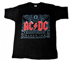 Tricou AC/DC &amp;amp;quot; black ice &amp;amp;quot; foto