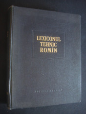 REMUS RADULET - LEXICONUL TEHNIC ROMAN volumul 13 foto