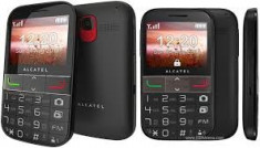 MEGA OFERTA 249 lei ALCATEL 2001 NEGRUsi 4 simuri cu apel nelimitate ,BONUS(100MIN retea+10NAT) ,NOU ,SIGILAT, GARANTIE 24 DE LUNI, LIV GRATUITA POSTA foto