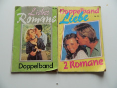 2 romane de dragoste, in limba germana, romane de dragoste, Doppelband Liebe foto