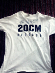 tricou 20 cm records autograf el nino foto