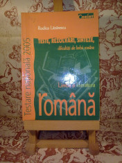 Rodica Lazarescu - Limba si literatura romana Testare nationala 2005 foto