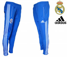 PANTALONI TRENING CONICI ADIDAS REAL MADRID SUPER MODEL SUPER CALITATE foto