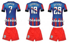 NOUL ECHIPAMENT SORT + TRICOU FC STEAUA BUCURESTI MODEL 2014-2015 PENTRU COPII 6-14 ANI LIVRARE GRATUITA foto