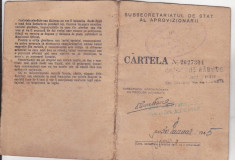 bnk dv Cartela ratii ianuarie 1945 foto