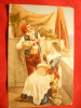 Ilustrata Scena idilica - Italieni in Costume Populare , ,autor Stegel &amp; Co