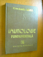 IMUNOLOGIE FUNDAMENTALA - CONSTANTIN BARA (1996) foto