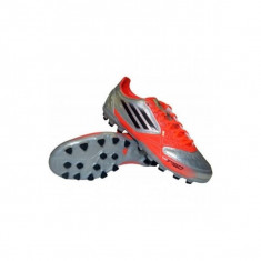 GHETE FOTBAL ADIDAS F50 TRX AG SILBER ORANGE foto