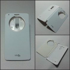 Husa flip cover cu s-view LG G3 + Folie de protectie foto