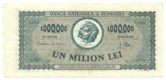 ROMANIA 1000000 1.000.000 LEI 1947 aUNC [5] P-60a foto