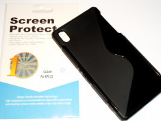 Husa Protectie Silicon Gel TPU Sony Xperia Z2 + Folie CADOU!!! foto