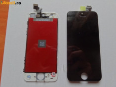 Lcd iPhone 5 albe si negre ,display iphone 5 ,ecran iphone 5 ,touch screen digitizer NOU + BONUS FOLIE ECRAN foto