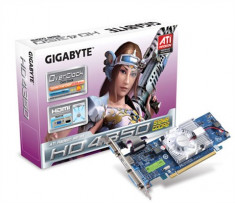 Placa video Gigabyte Ati Radeon HD 4350 pci express (GV-R435OC-512I ) cu 512 mb ddr2 hd4350 foto