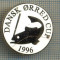 1310 INSIGNA PESCAR - DANSK ORRED CUP 1996 -NORVEGIA ? -PESCUIT -starea ce se vede.