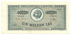 ROMANIA 1000000 1.000.000 LEI 1947 aUNC [2] P-60a foto