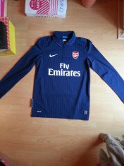 Tricou Nike Arsenal Londra sezonul 2009-2010 de deplasare de colectie ptr. copii 12/13 ani foto