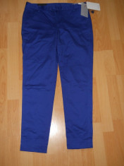 Pantaloni chino-s Inwear mar. EUR 38, albastru, noi foto
