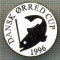 1327 INSIGNA PESCAR - DANSK ORRED CUP 1996 -NORVEGIA ? -PESCUIT -starea ce se vede.