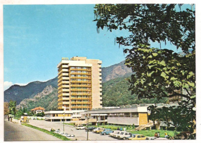 #carte postala(ilustrata)-CACIULATA -Hotel Cozia foto