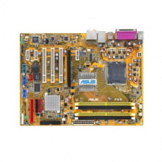 Vand kit core2duo placa de baza Asus P5B socket 775 cutie. tablita I/O, CD drivere procesor Intel E7400 foto