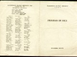 Concert Simfonic solista Cornelia Vasile, program Filarmonica Moldova Iasi 1970