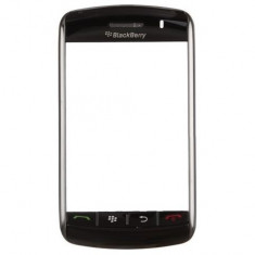 Carcasa rama fata BlackBerry Storm 9500, Storm 9530 argintie - neagra - Produs Original + Garantie - Bucuresti foto