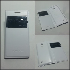 Husa flip cu s-view Samsung Galaxy S4 Mini i9190 / i9192 / i9195 foto