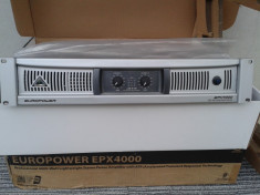 Amplificator audio Behringer EPX 4000 (Nou) 2x500 8 ohm foto