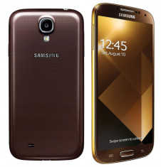 Samsung Galaxy S4 i9500 Octa-Core = editie limitata GOLD-Brown = NOU = CUTIE SIGILATA foto